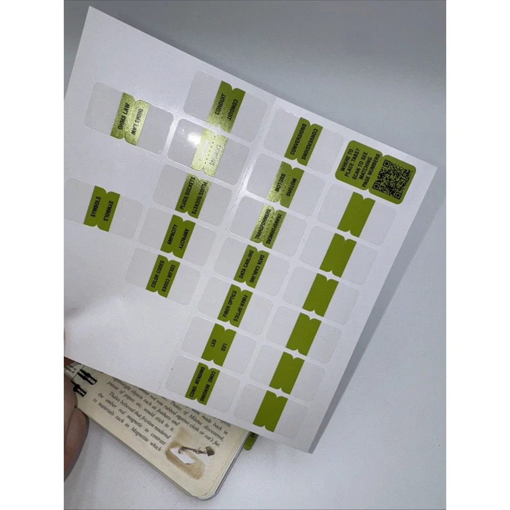 ENGINEERS BLACK BOOK ELECTRICAL HANDBOOK 2nd EDITION - Used Includes Extra Tabs